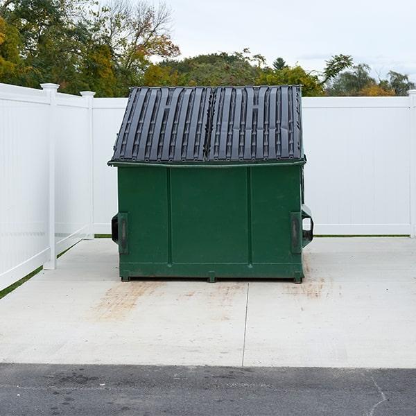 our pricing for commercial dumpsters varies depending upon the size, duration of rental, and frequency of service, but we offer competitive rates for businesses of all sizes